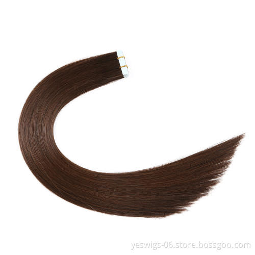 Cheap Brazilian Hair In Mozambique, Yeswigs Tape In Extension 1b 1# 2# 4# 6# 8# 613# One Donor Virgin Cuticle Aligned Human Hair